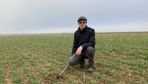 Pour cette campagne, Christophe a implanté son blé en semis direct, après un couvert de radis chinois, colza, vesce velue, trèfle d'Alexandrie et phacélie.